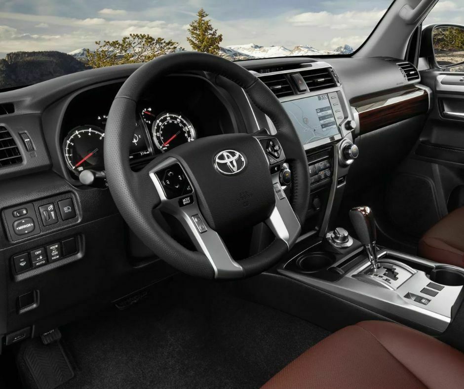 Toyota 4Runner inside